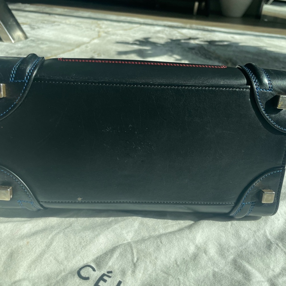 Celine Micro Luggage multi color stitching - Picture 7 of 8